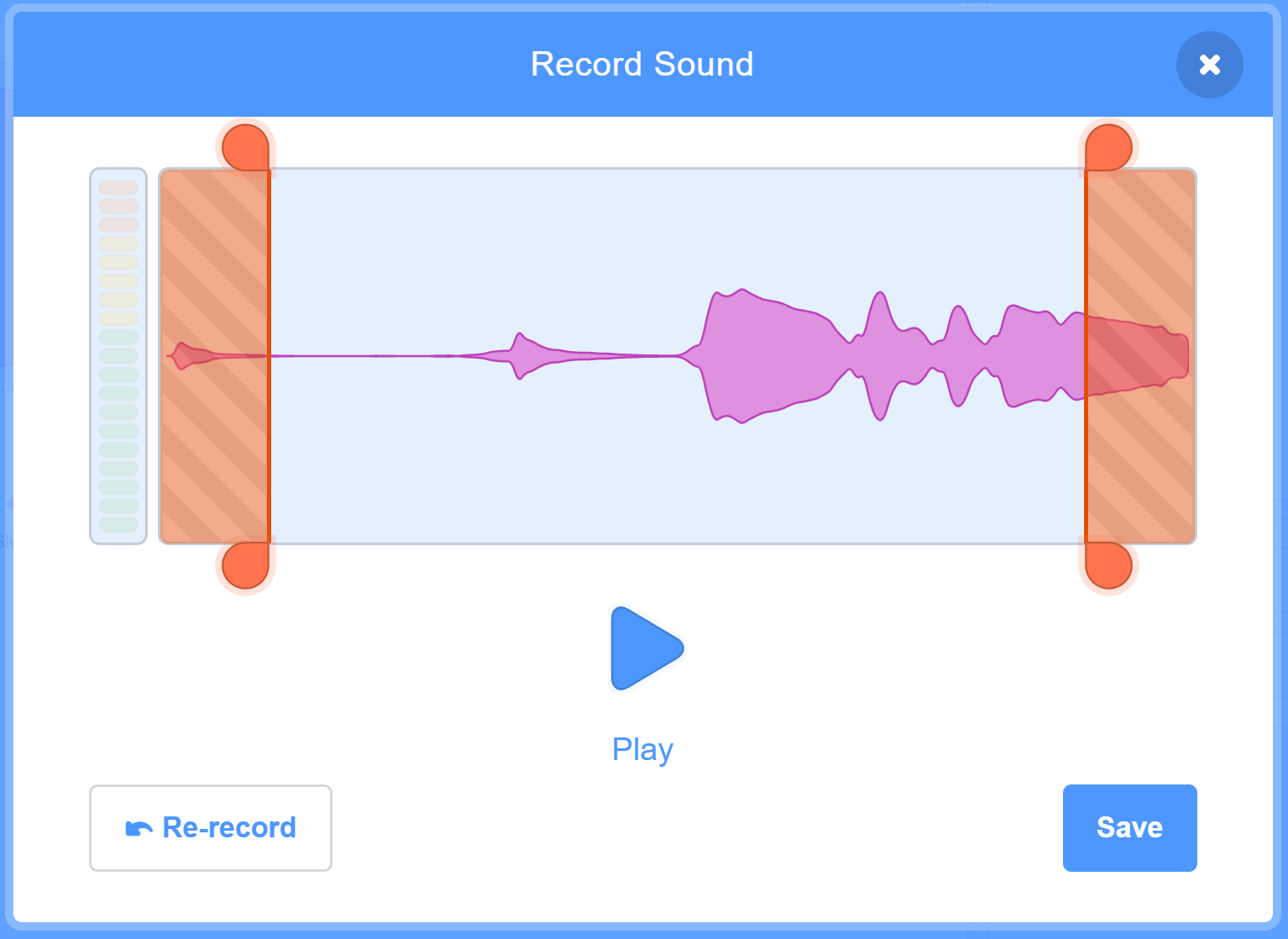 view created sound